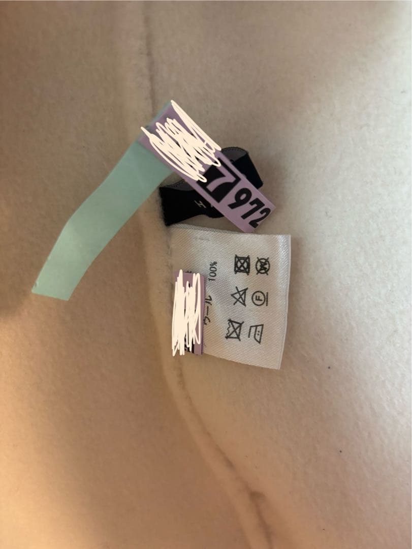 CLORE＋ Big collar coat クロレ　ビッグカラーコート