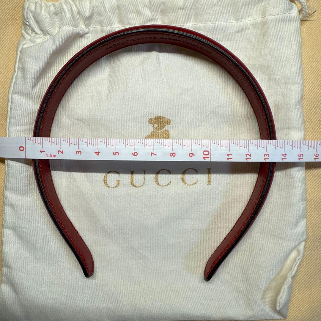 新品 未使用 GUCCI グッチ GGキャンバス ヘアバンド カチューシャ