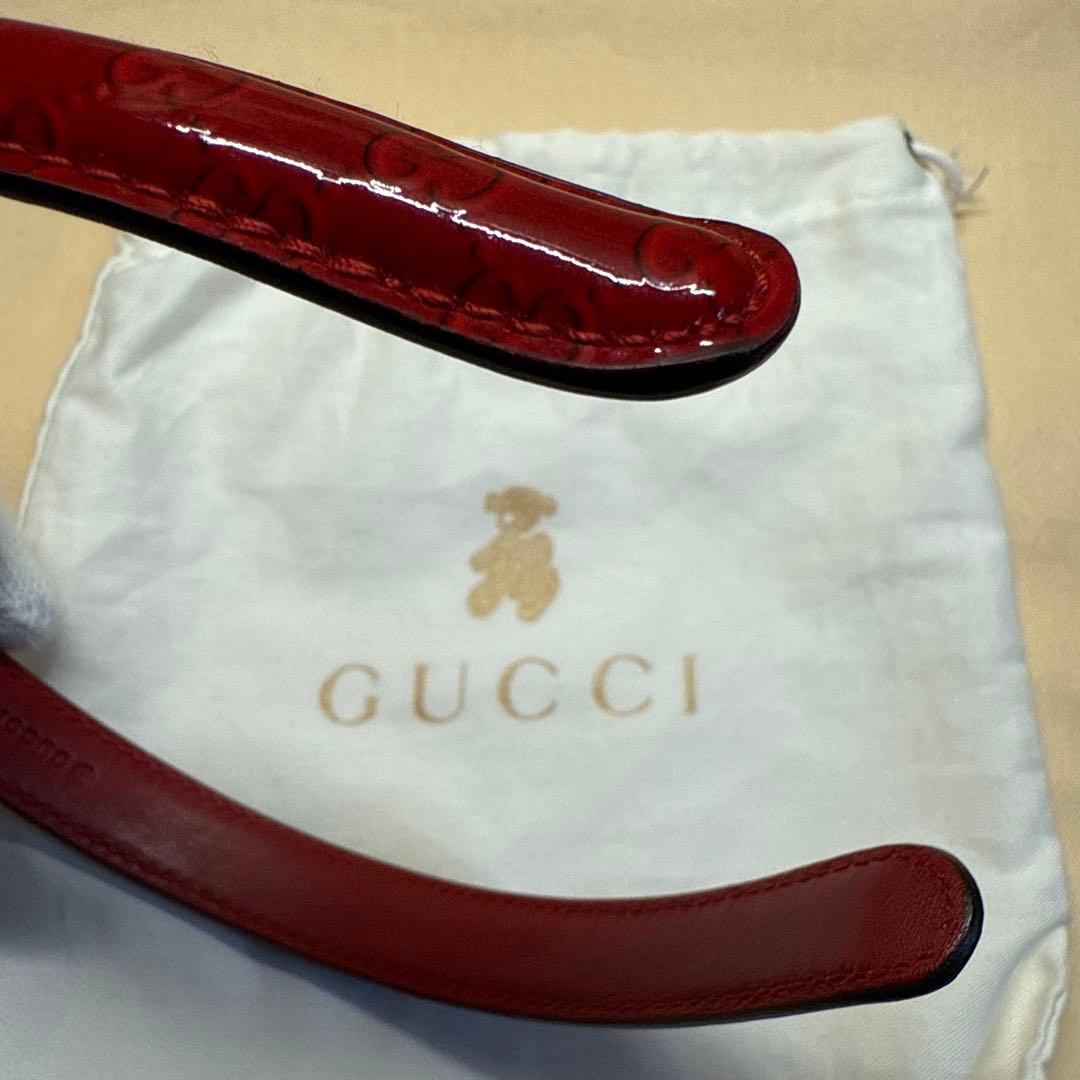 新品 未使用 GUCCI グッチ GGキャンバス ヘアバンド カチューシャ