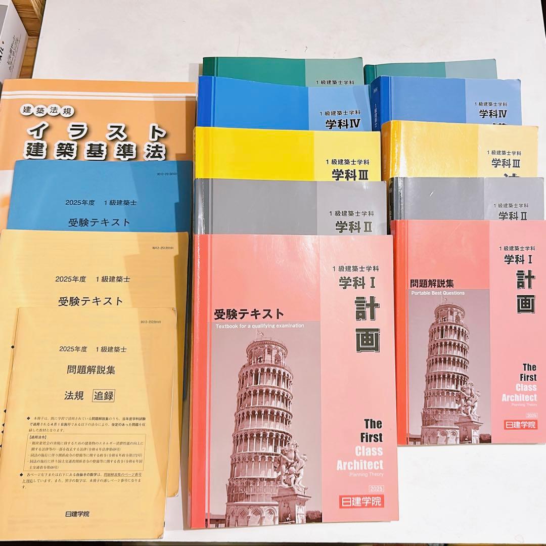 書き込みなし 令和7年 2025年 1級建築士　日建設計
