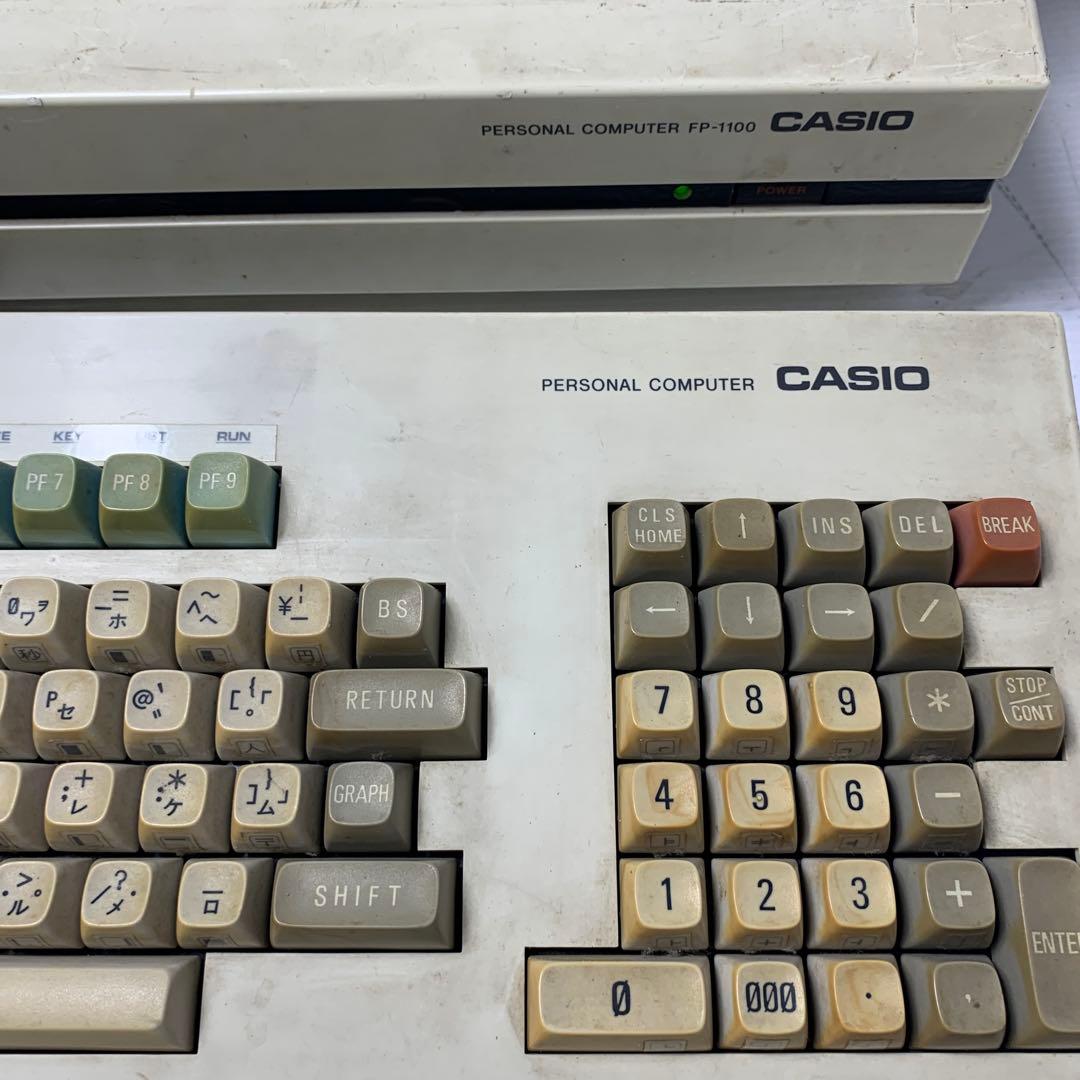 希少レアCASIO FP-1100 デスクトップコンピュータ