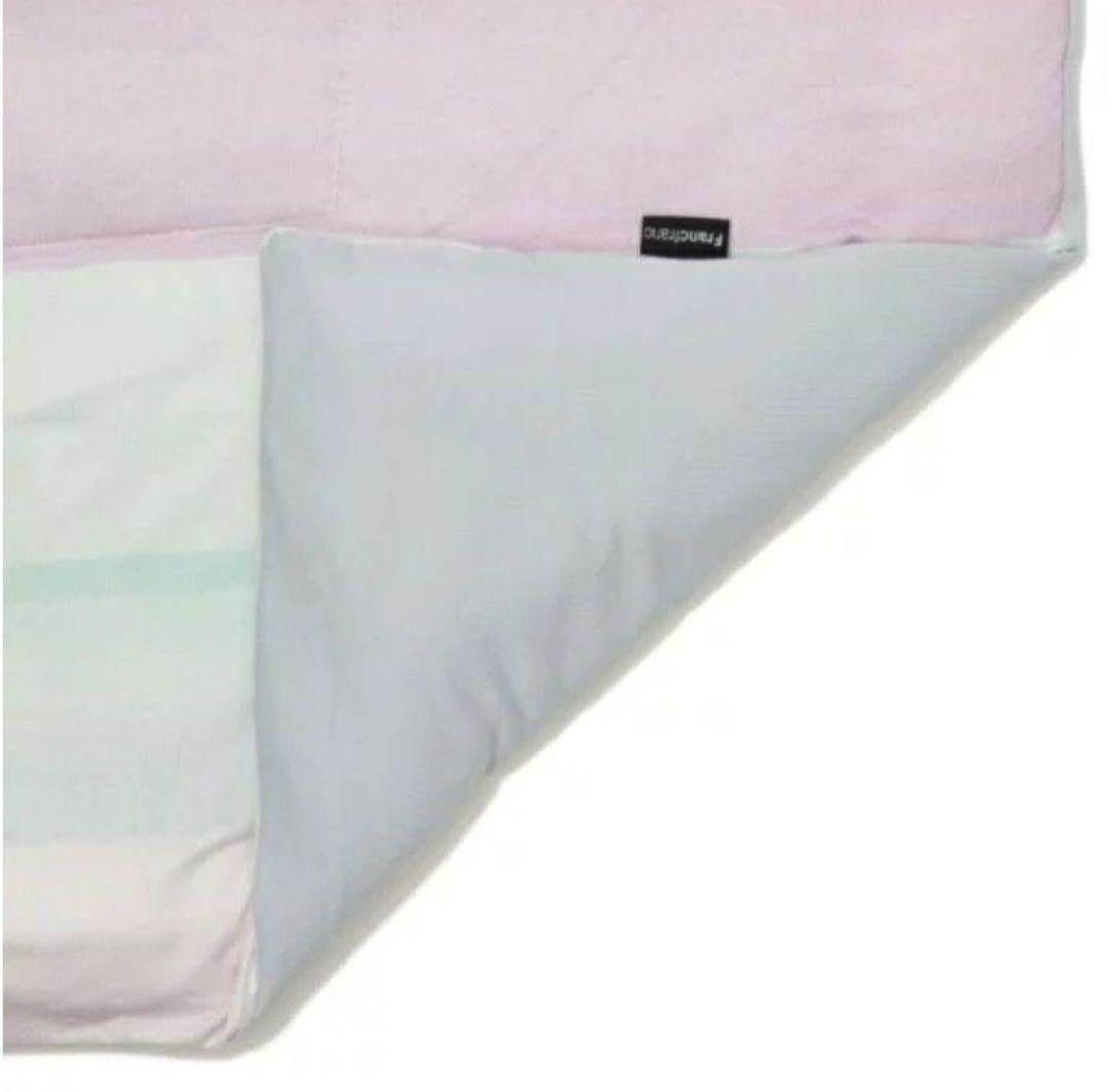 Francfranc　ふわろ　夏用掛け布団　枕カバー　ストライプ　セット　新品