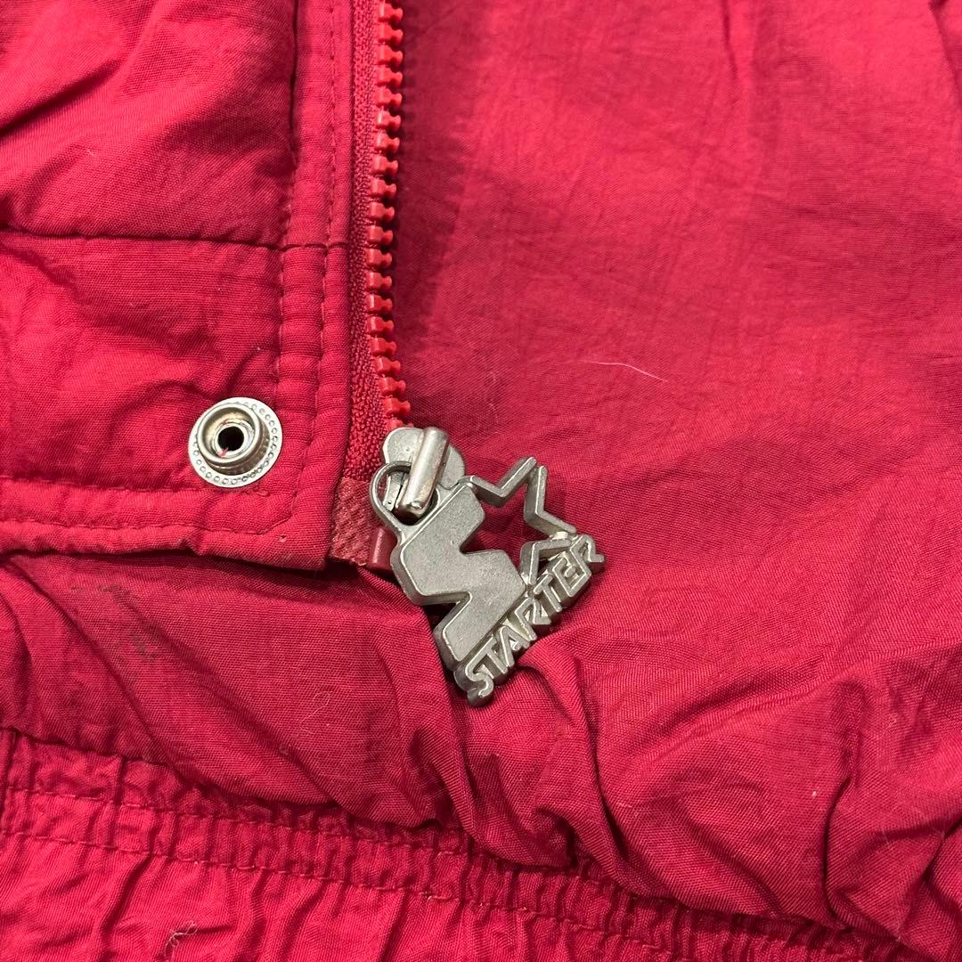 STARTER NFL 49ers 中綿ジャケット スターター ナイロン 赤