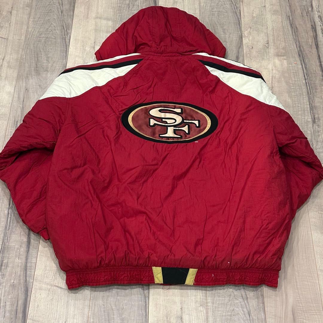 STARTER NFL 49ers 中綿ジャケット スターター ナイロン 赤