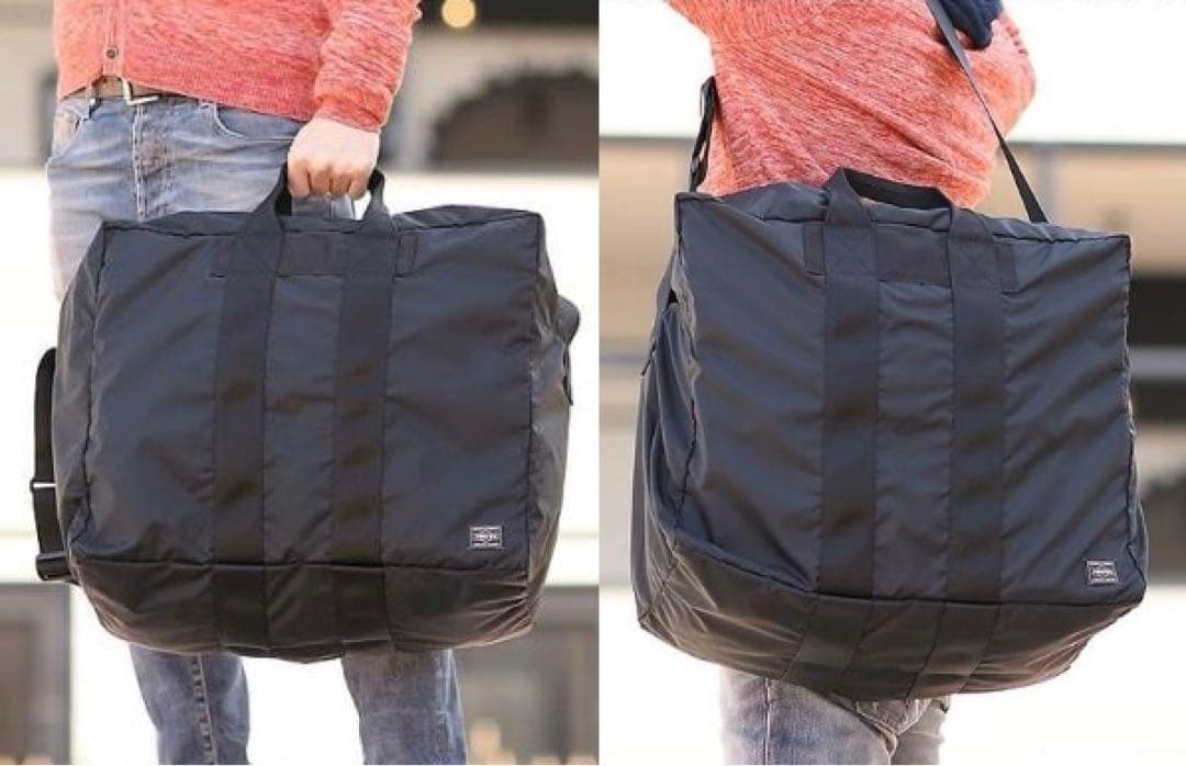 ポーター PORTER FLEX 2WAY DUFFLE BAG(S) ブラック
