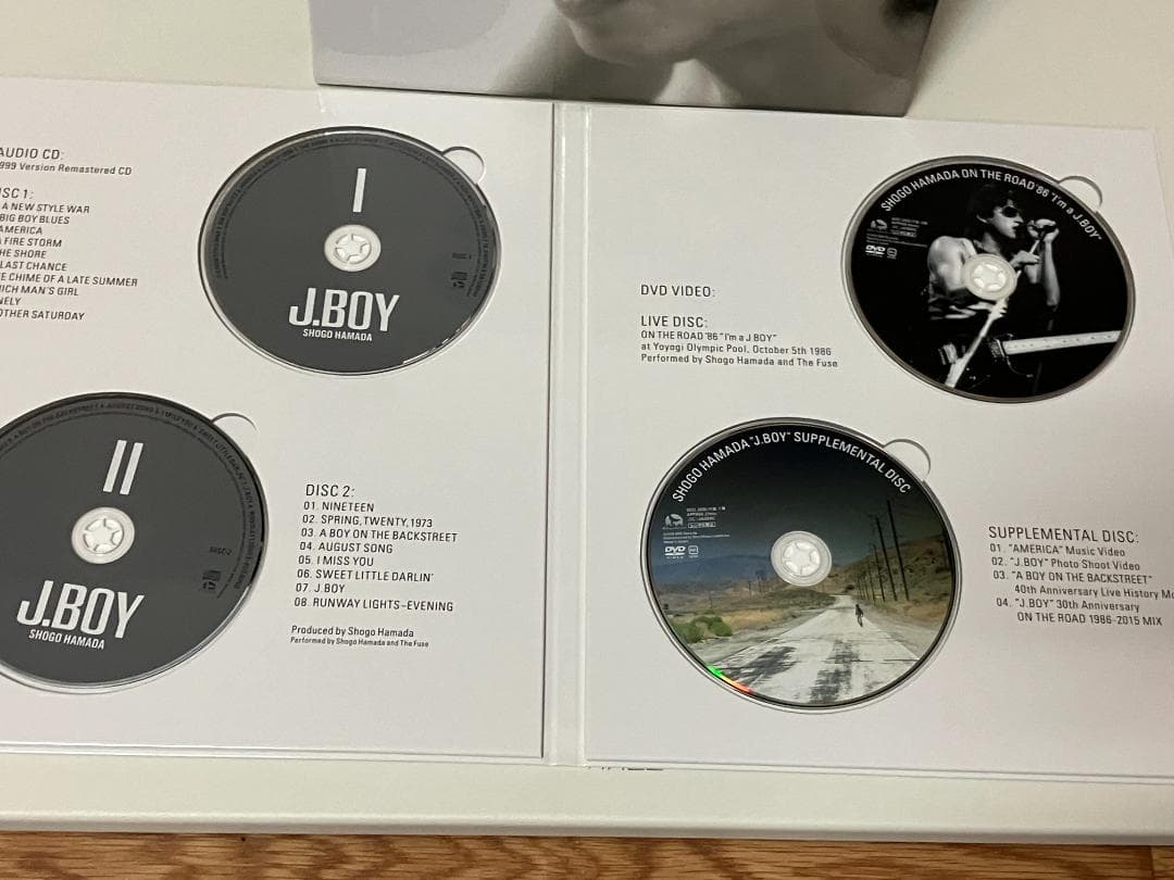 浜田省吾　J.BOY　30th Anniversary Edition　送料無料