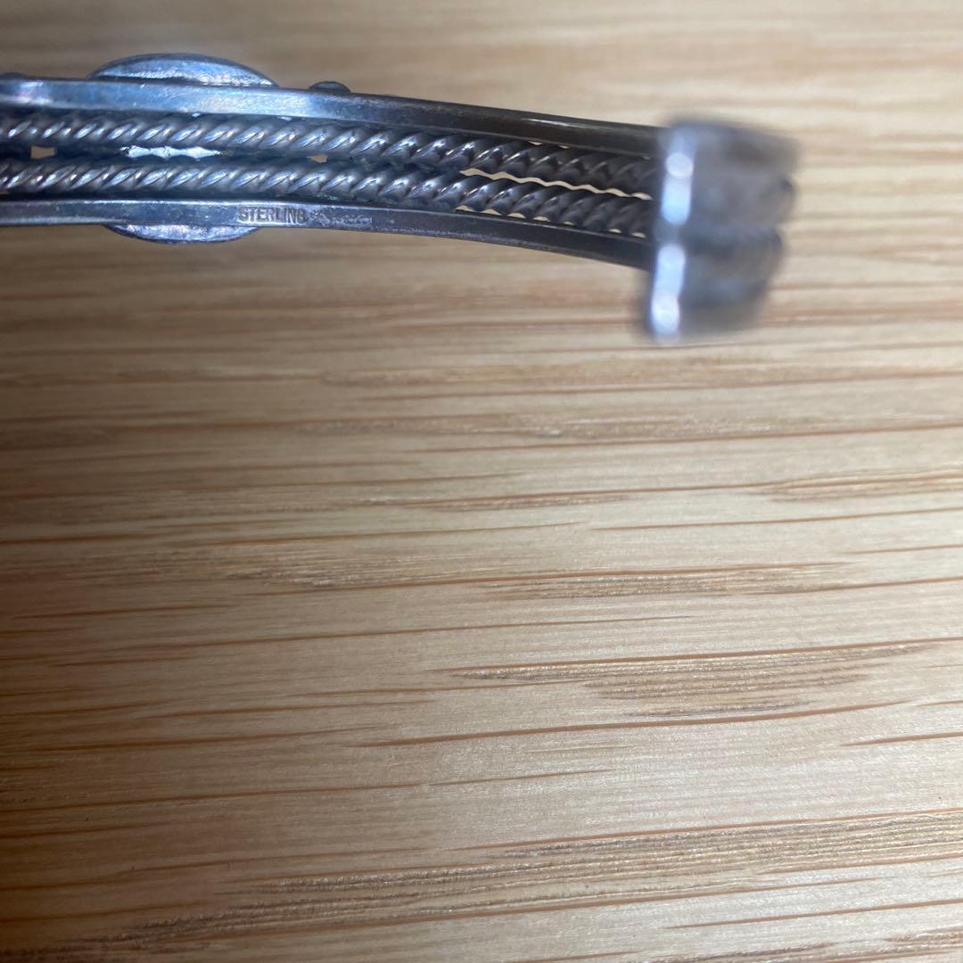 ターコイズ＆シルバーバングル