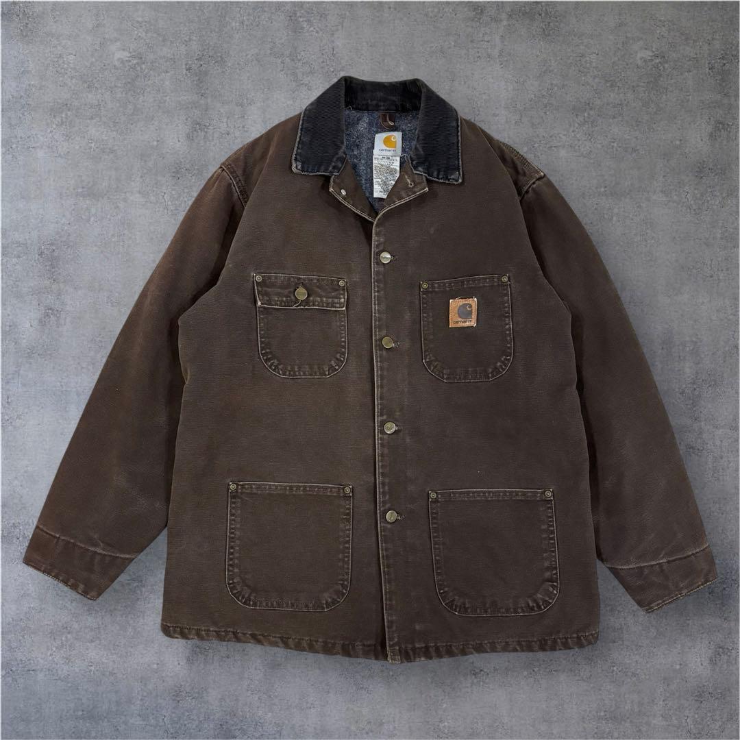 Carhartt(カーハート)チョアコート カバーオール ダークブラウン USA