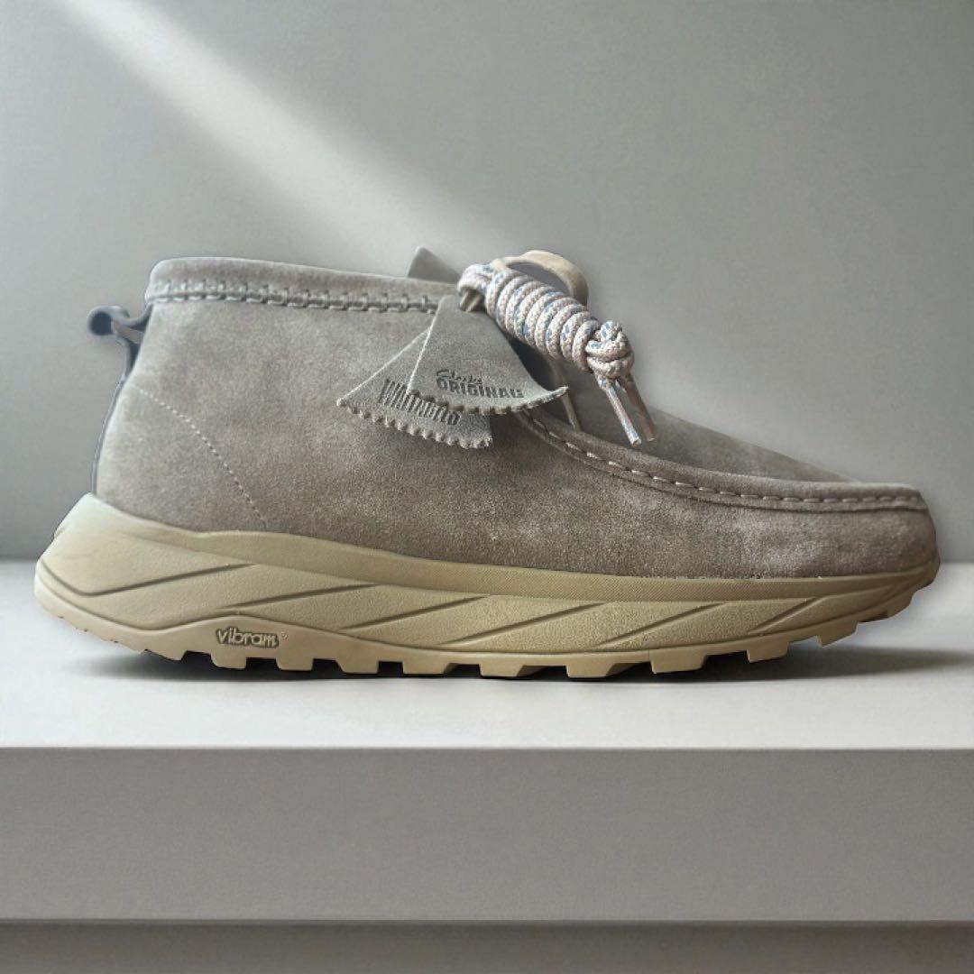 【一回着用のみ 極美品】Clarks Wallabee Eden UK8