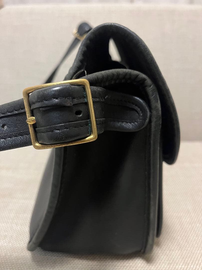 『COACH』オールドコーチ USA製 牛革 ショルダーバッグ