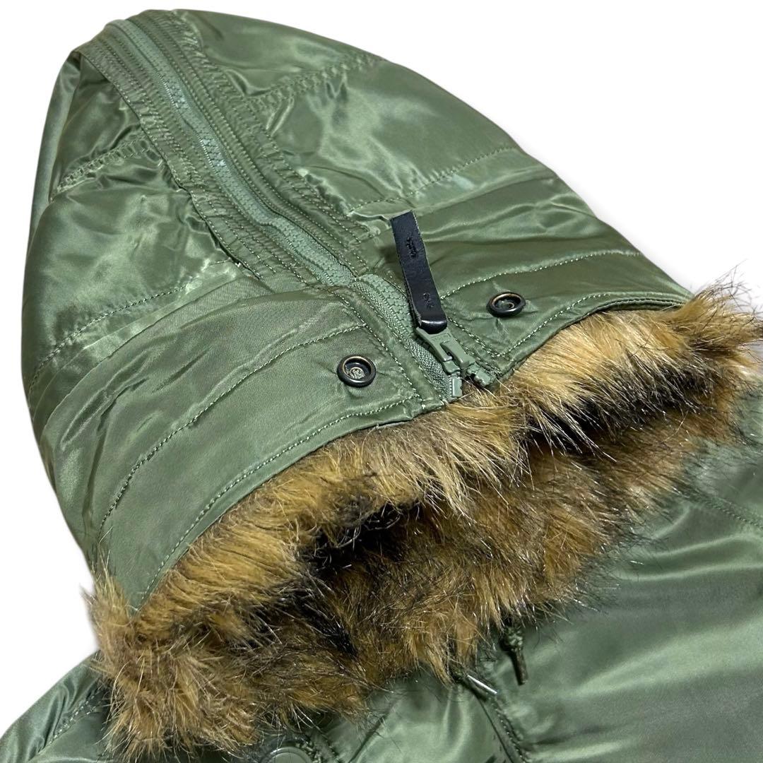 専用！ALPHA INDUSTRIES N2B 短丈 フライトジャケット カーキ