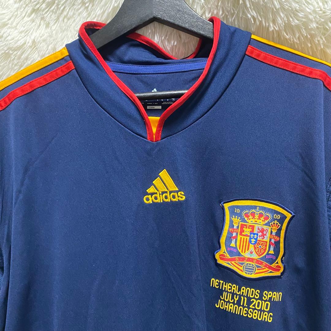 美品　南アフリカワールドカップ スペイン代表 ユニフォーム　決勝モデル　アウェイ