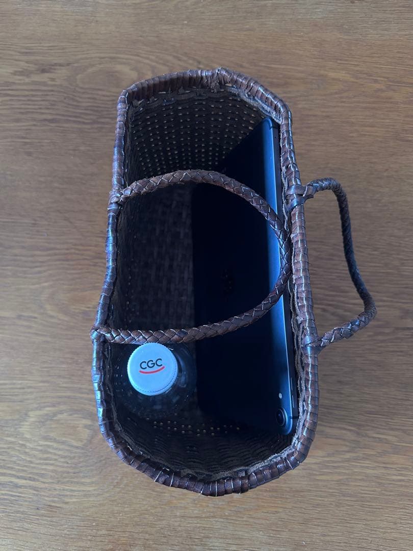 dragon diffusion レザーメッシュバッグ