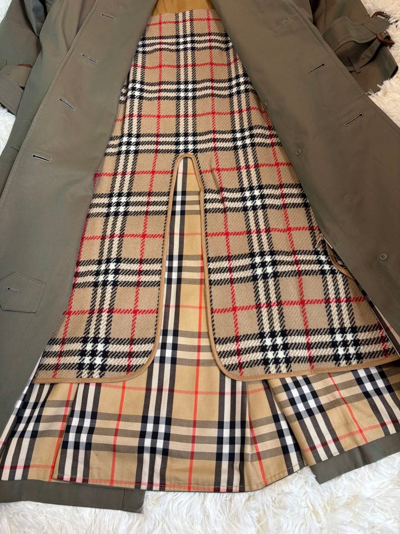 ✨denonさま専用です✨ バーバリー トレンチコート 90s 80s 白タグ