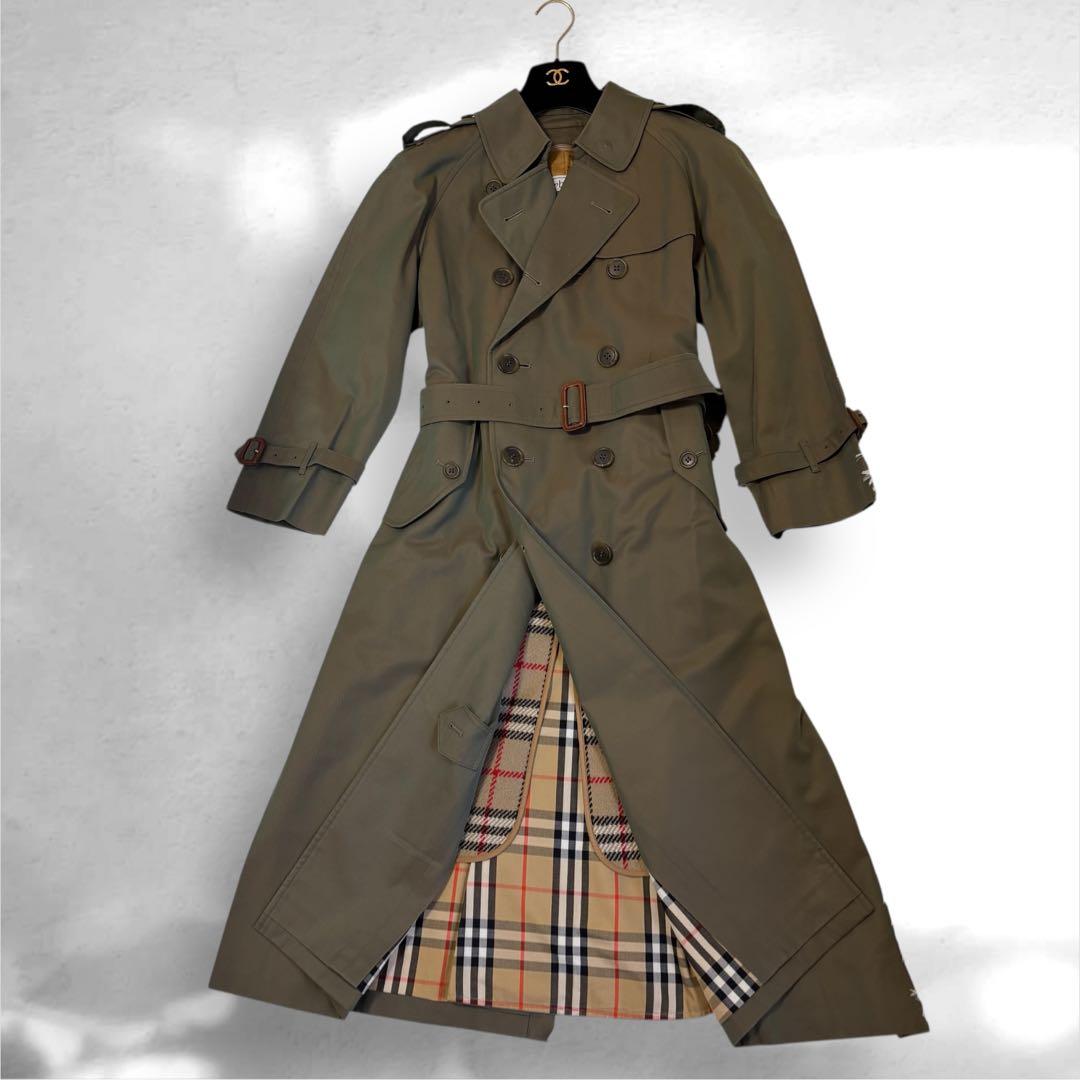✨denonさま専用です✨ バーバリー トレンチコート 90s 80s 白タグ