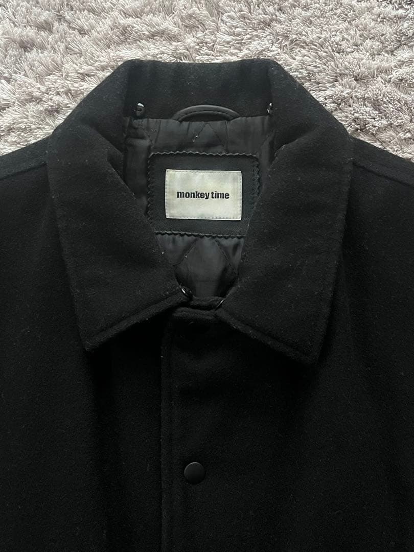 monkey time スタジャン 黒 サイズXL