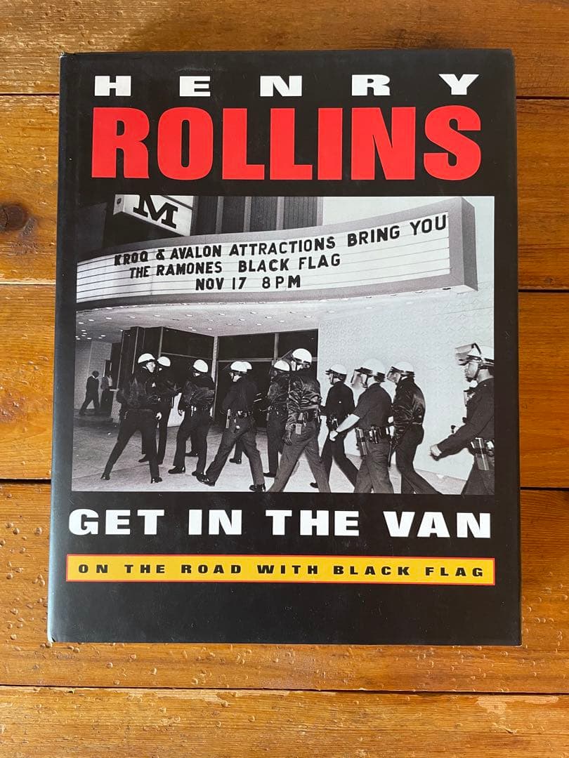 洋書 HENRY ROLLINS GET IN THE VAN