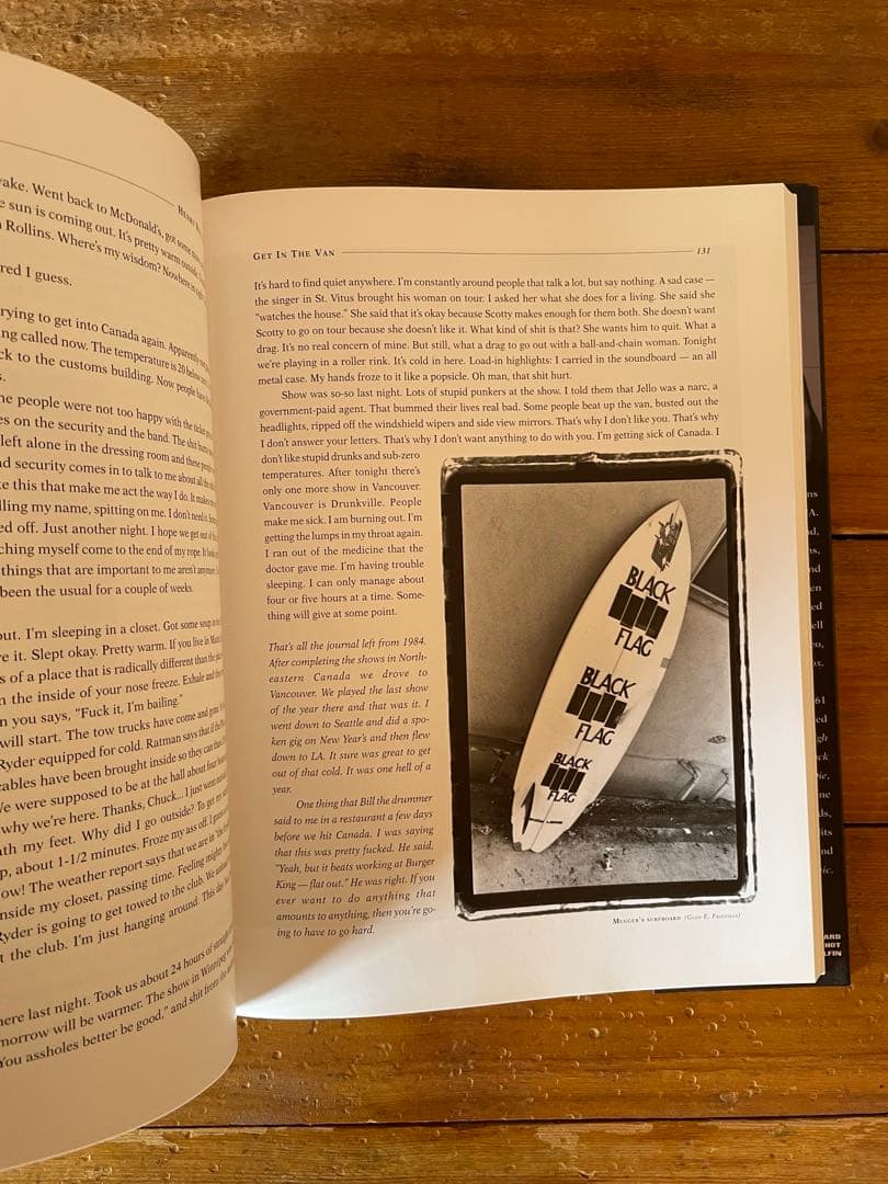 洋書 HENRY ROLLINS GET IN THE VAN