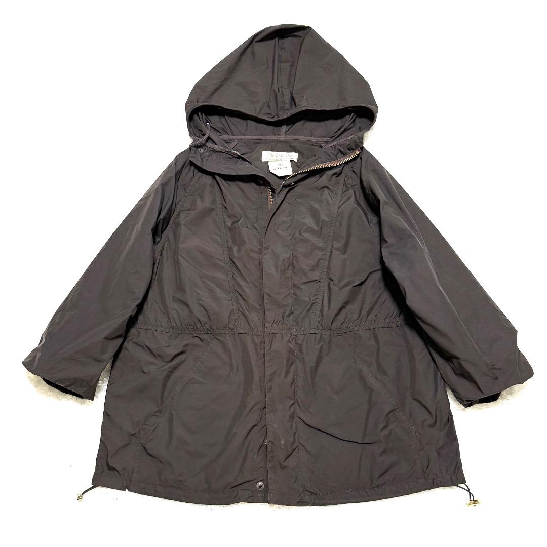 REMIRELIEF レミレリーフ ナイロン ジップ フード ブルゾン パーカー