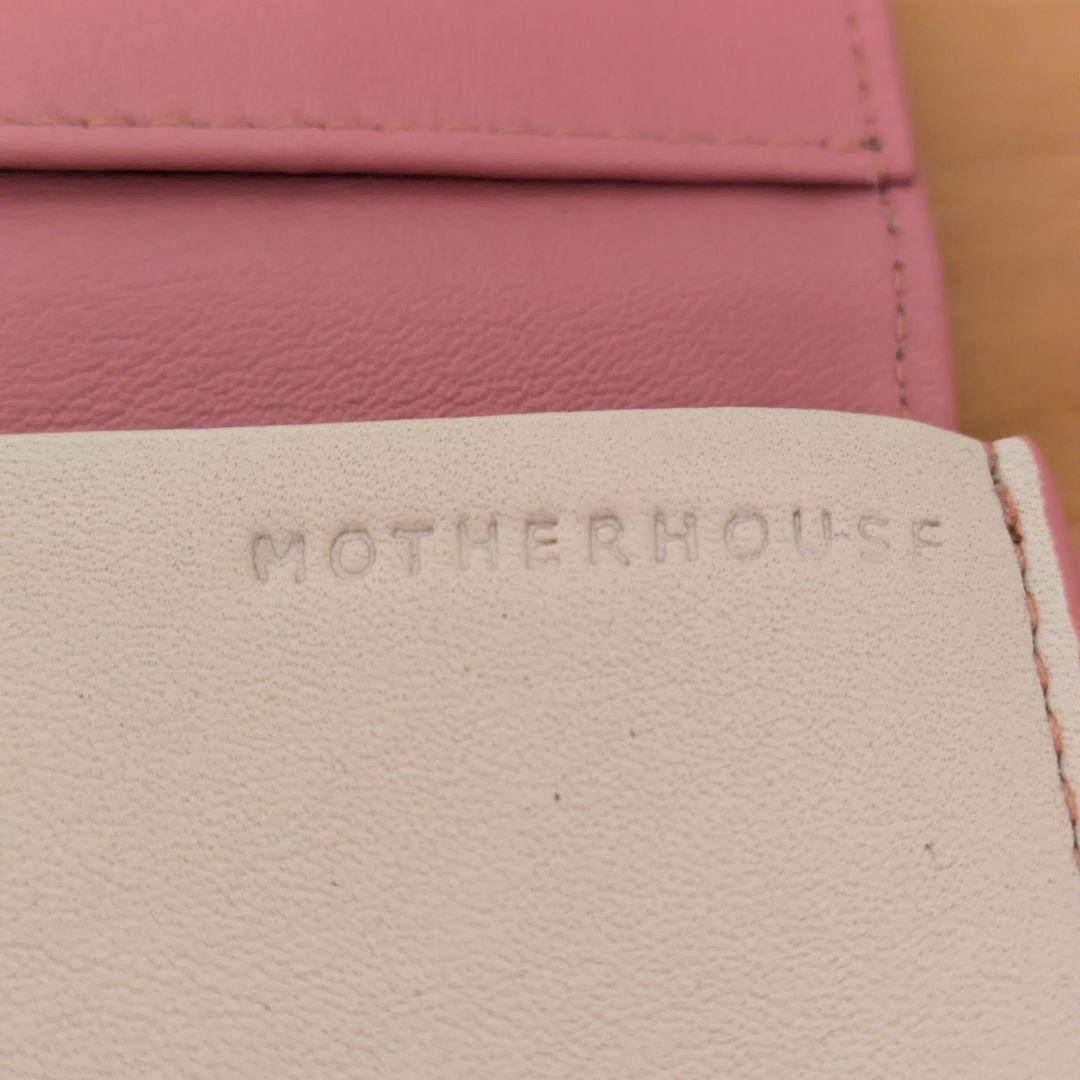 【MOTHERHOUSE】ソフト エッジ ロング ウォレット サクラ