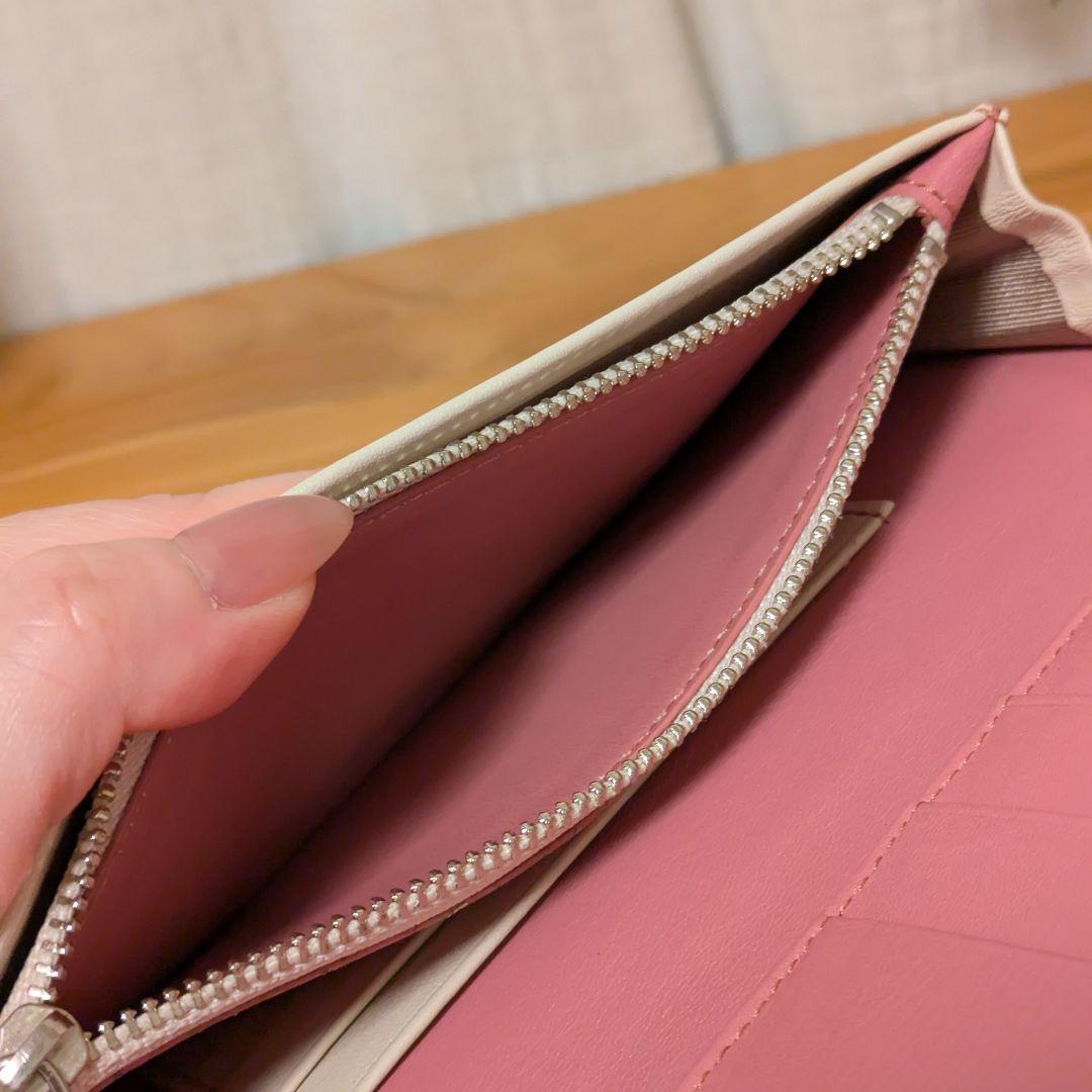 【MOTHERHOUSE】ソフト エッジ ロング ウォレット サクラ