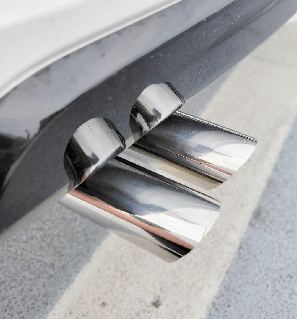 bオールステンレス　ネオクラシックデュアルマフラーカッター２本出し