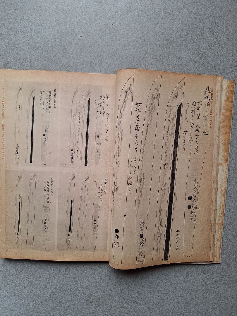 古刀上作銘鑑:長谷川忠右衛門家秘書