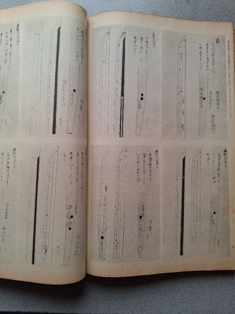 古刀上作銘鑑:長谷川忠右衛門家秘書