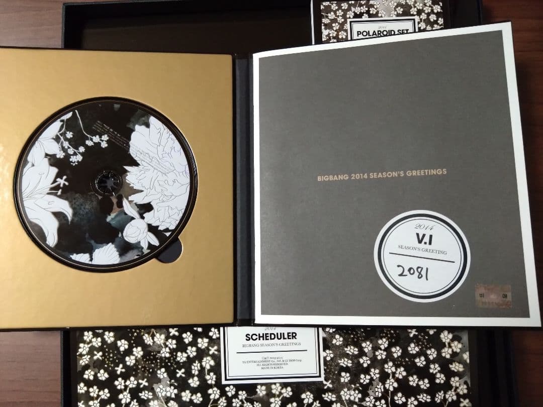 BIGBANG スンリ V.I 直筆 SEASON'S GREETINGS
