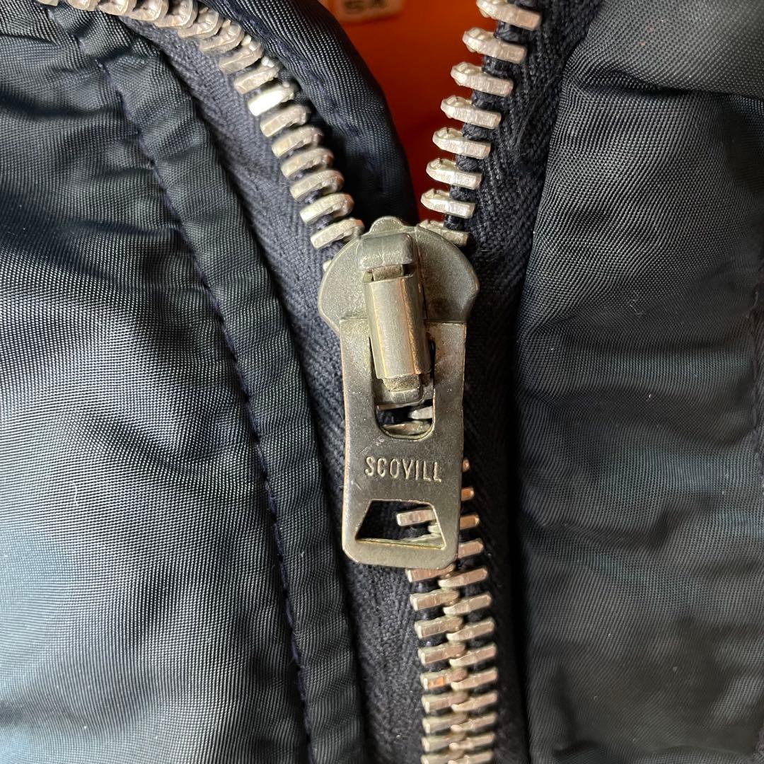 【アメリカ製】80s N-2Aフライトジャケット N-2B 大きいサイズ j99