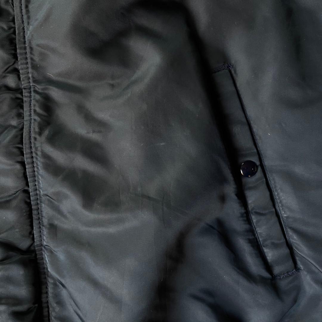 【アメリカ製】80s N-2Aフライトジャケット N-2B 大きいサイズ j99