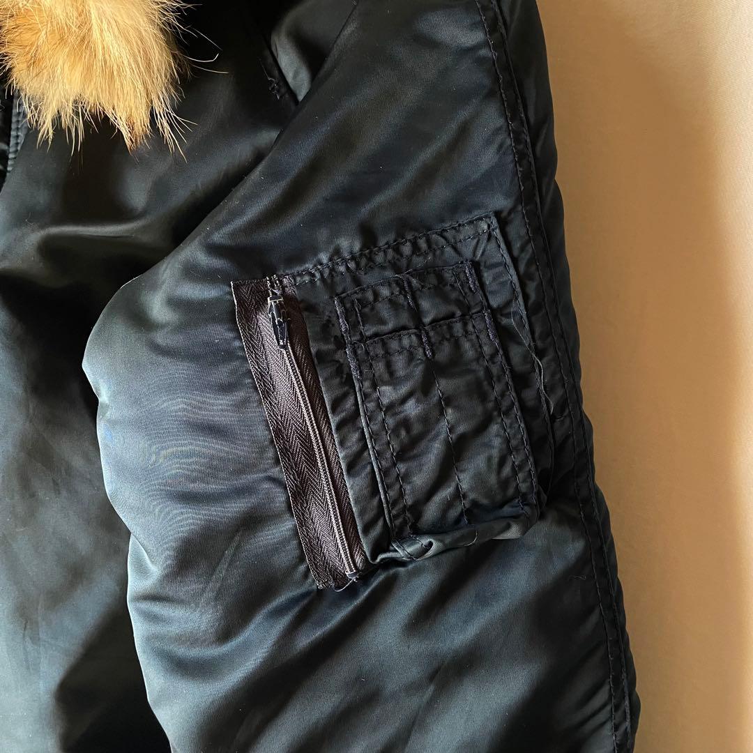 【アメリカ製】80s N-2Aフライトジャケット N-2B 大きいサイズ j99