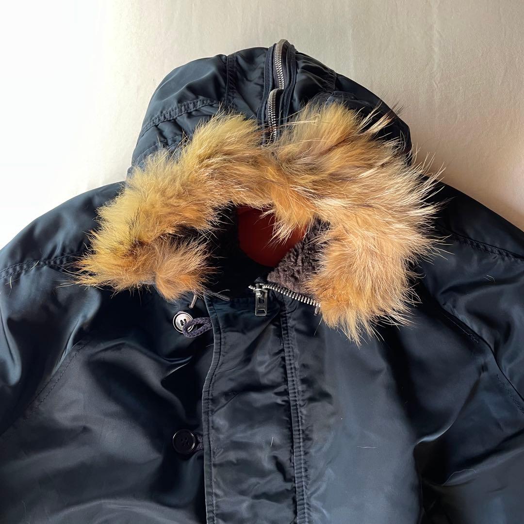 【アメリカ製】80s N-2Aフライトジャケット N-2B 大きいサイズ j99