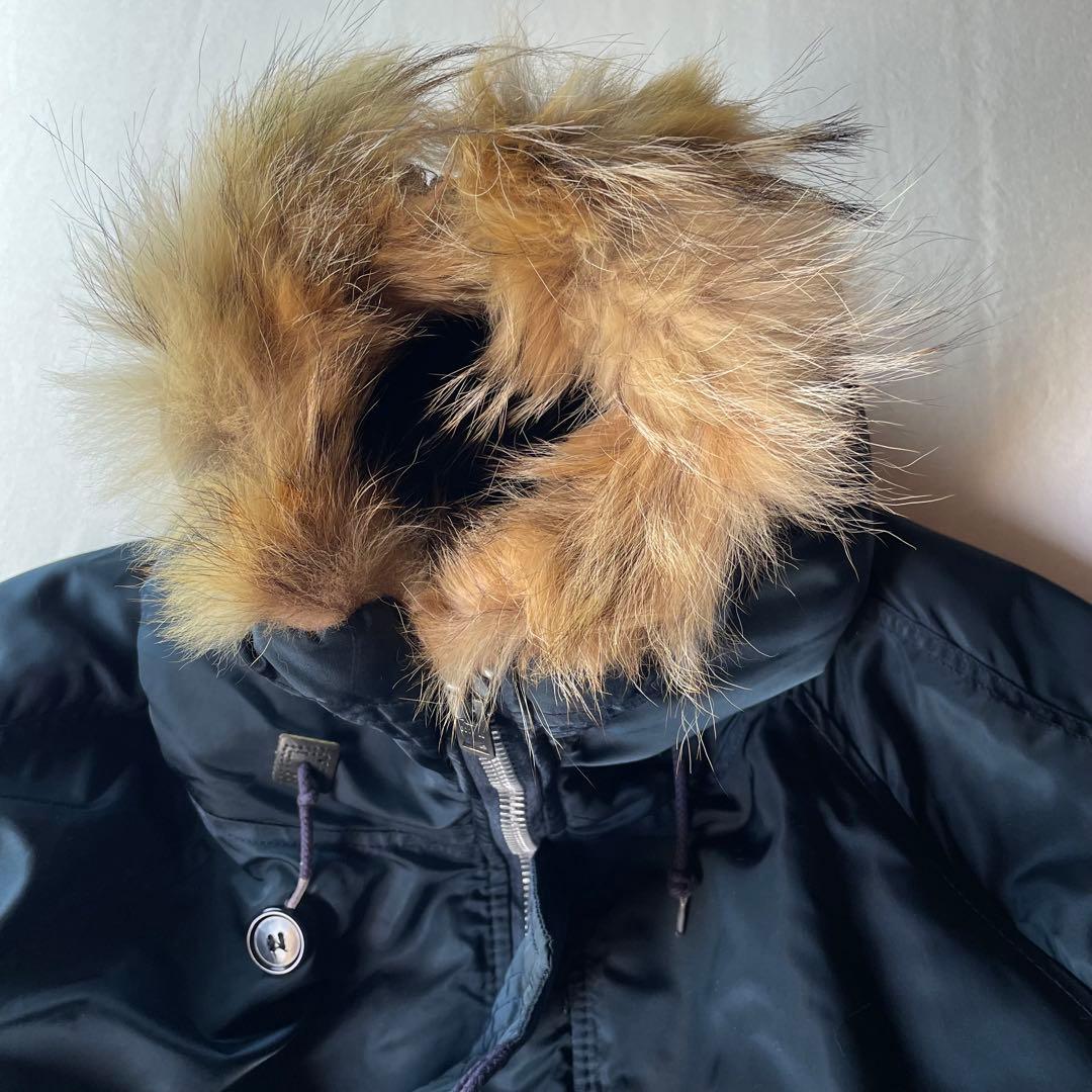 【アメリカ製】80s N-2Aフライトジャケット N-2B 大きいサイズ j99