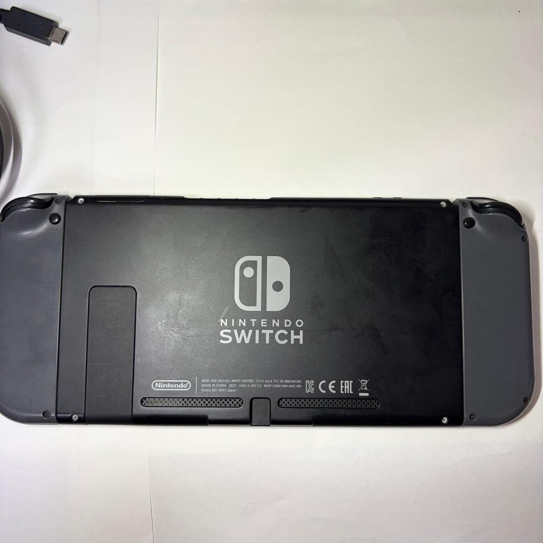 Nintendo Switch グレー 本体 充電器付き