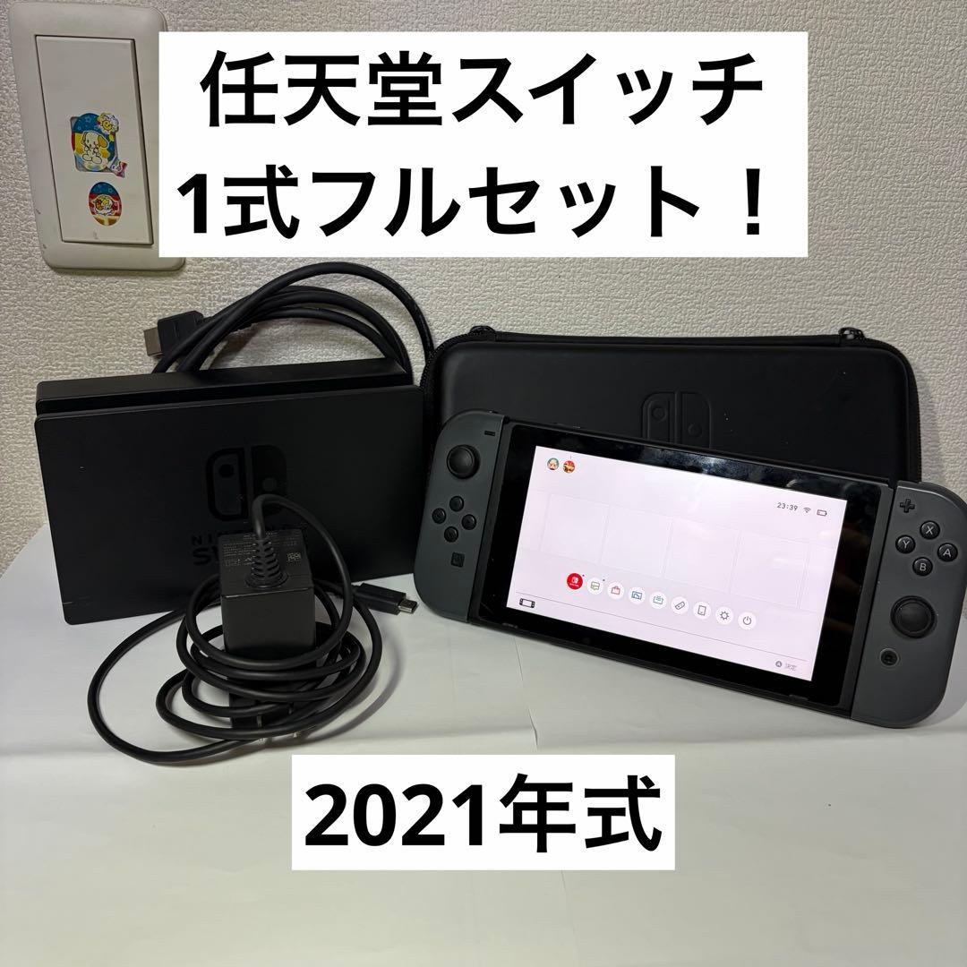 Nintendo Switch グレー 本体 充電器付き