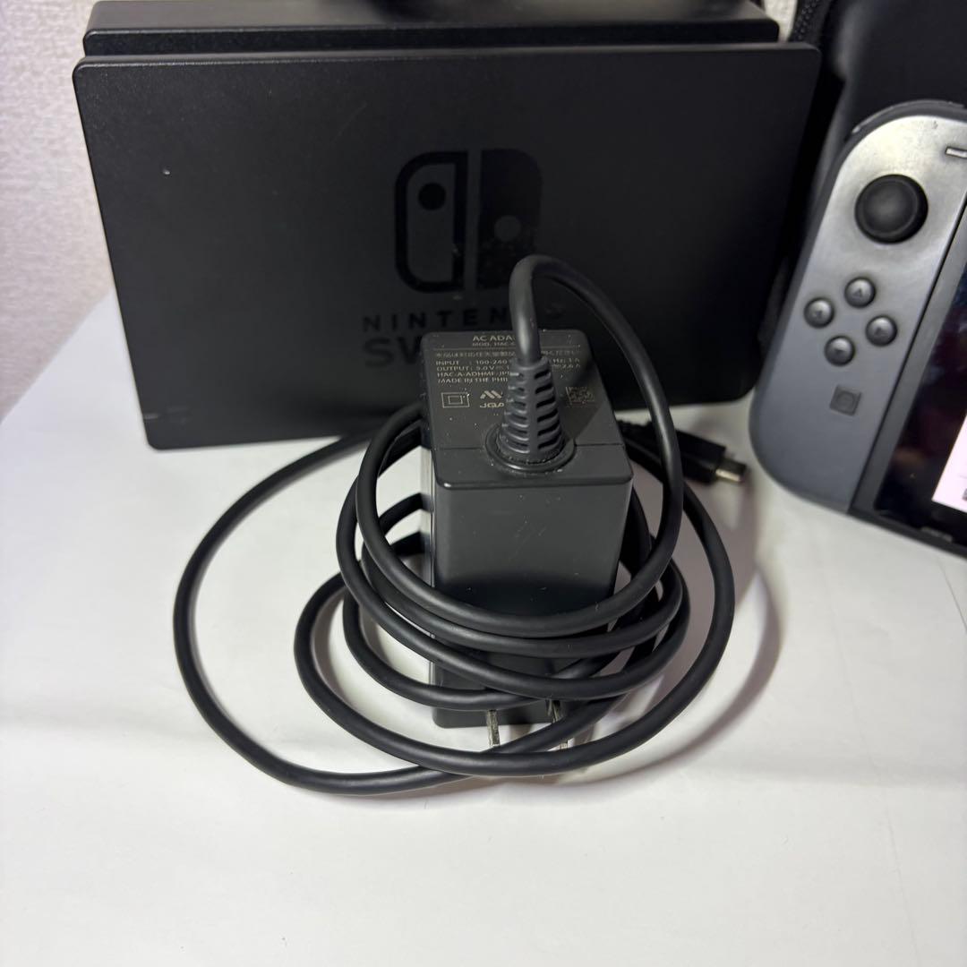 Nintendo Switch グレー 本体 充電器付き