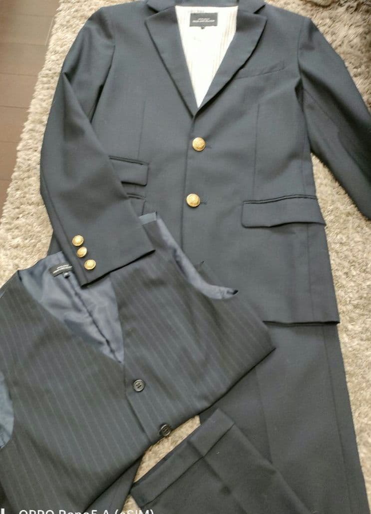 【united arrows】美品フォーマル スーツ 155 3点セット 卒業式