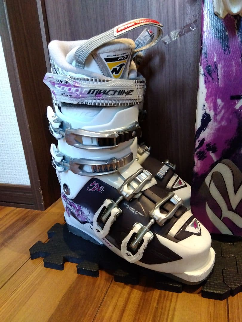 程度良好‼️ K2 ティーンズ・レディース用 スキーセット メンテ・WAX済み✔