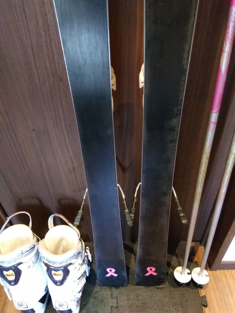 程度良好‼️ K2 ティーンズ・レディース用 スキーセット メンテ・WAX済み✔