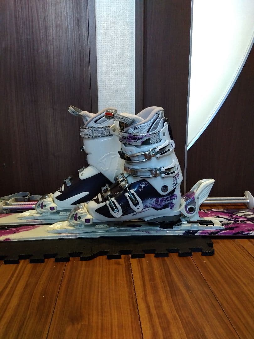 程度良好‼️ K2 ティーンズ・レディース用 スキーセット メンテ・WAX済み✔