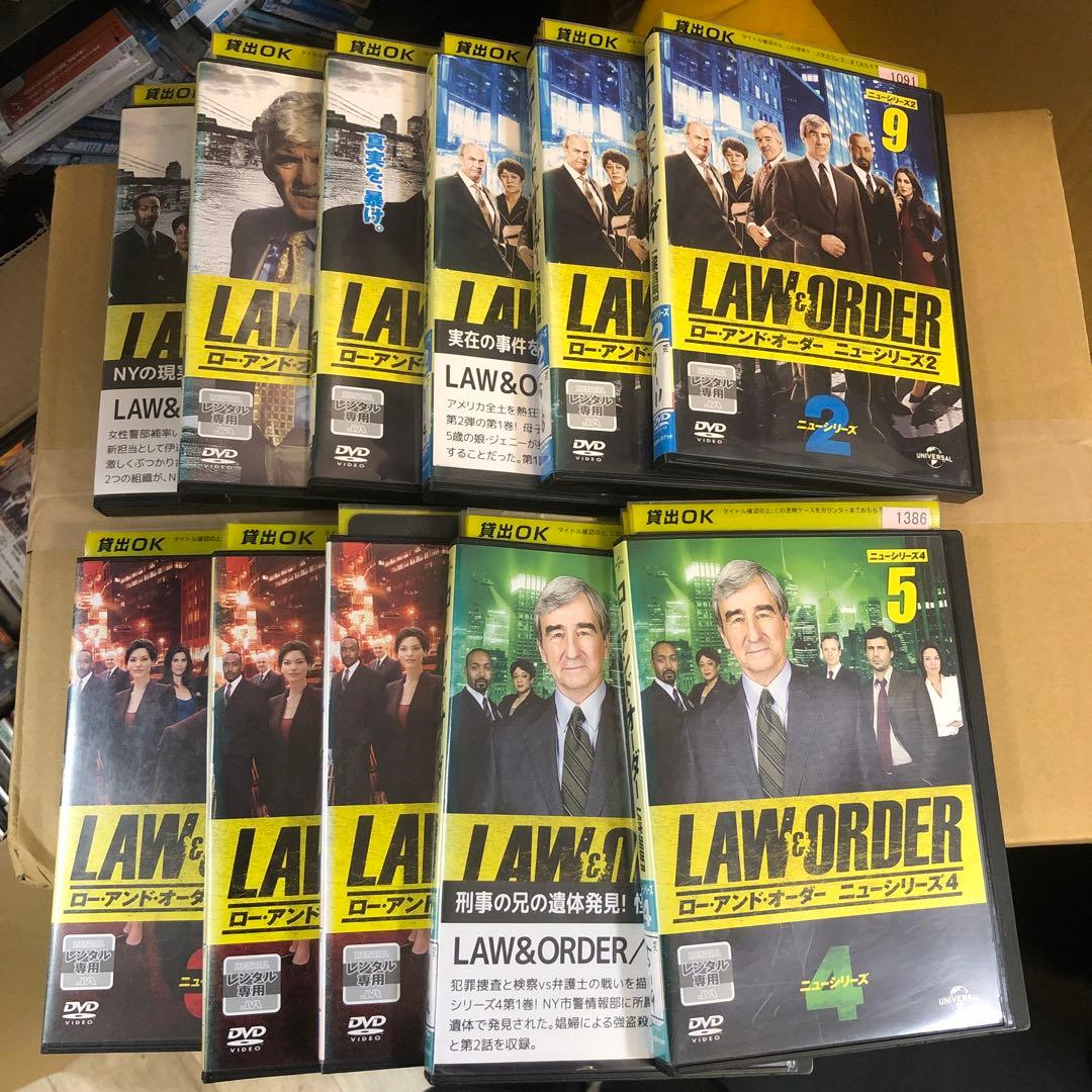 ⚫︎⚫︎⚫︎⚫︎⚫︎ ロー・アンド・オーダー　ニュー・シリーズ1から全65巻