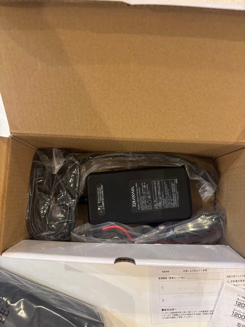 SUPER LITHIUM 12000WP-C 電動リール用バッテリー