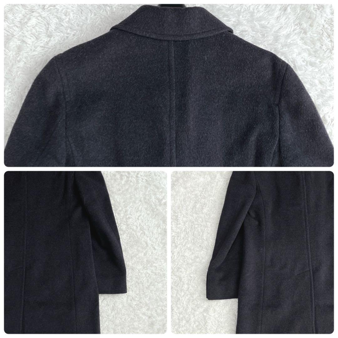 美品✨銀タグ マックスマーラ チェスターコート ロングコート ウール グレー M