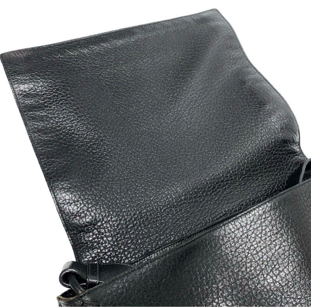 極美品　ボッテガヴェネタ イントレチャート レザー ショルダーバッグ 希少