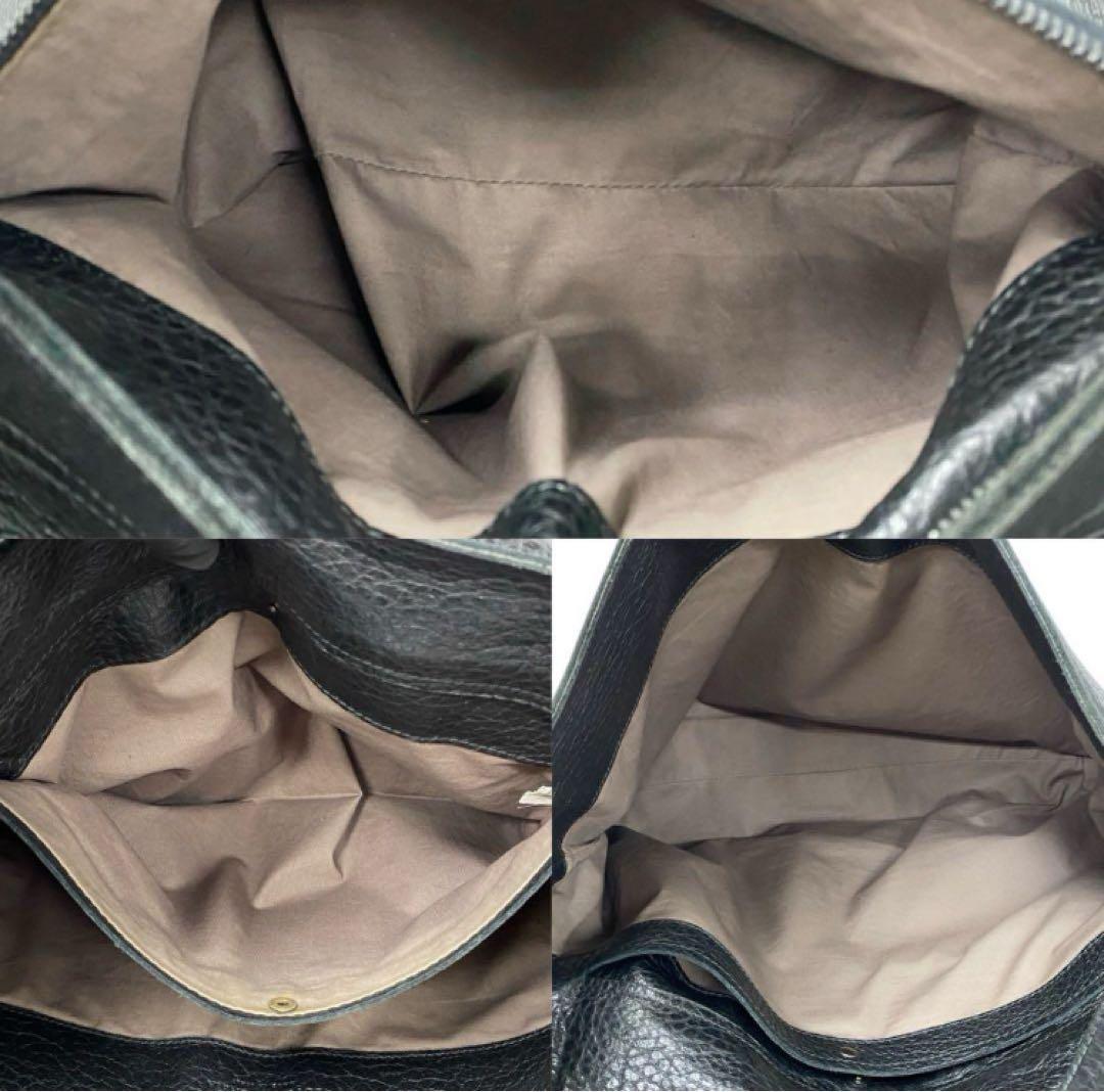 極美品　ボッテガヴェネタ イントレチャート レザー ショルダーバッグ 希少