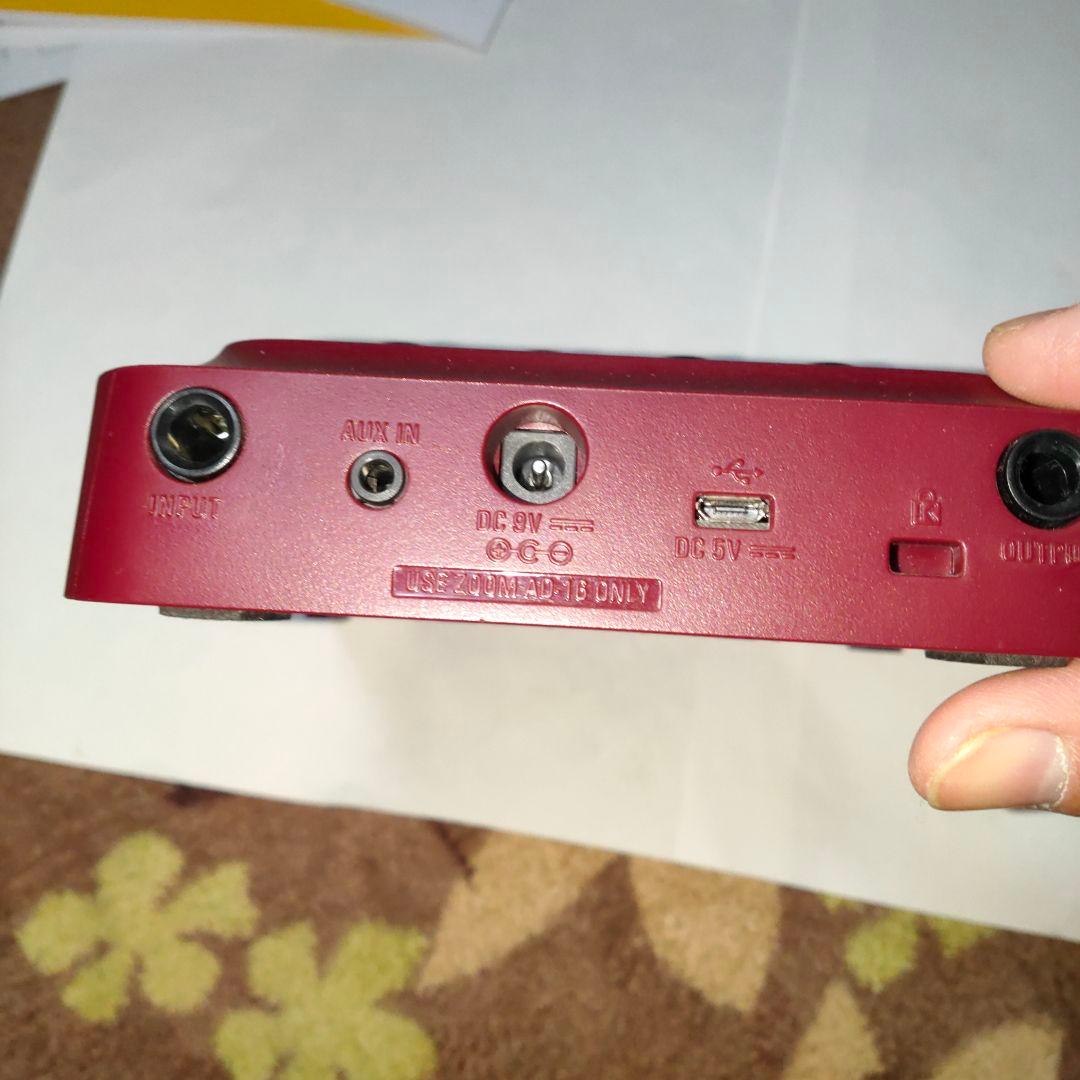 ZOOM B1 FOUR ベースマルチ 専用袋とUSBケーブル付き