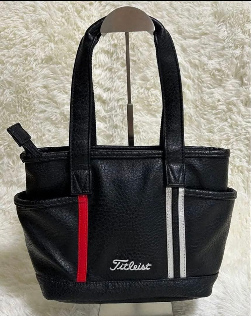 極美品　メルセデスベンツ×タイトリスト コラボトートバッグ　ブラック