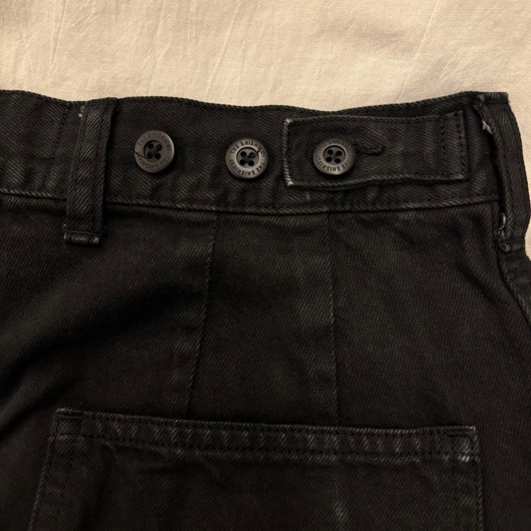 SHISHIKUI シシクイ　Painter pants BLACK