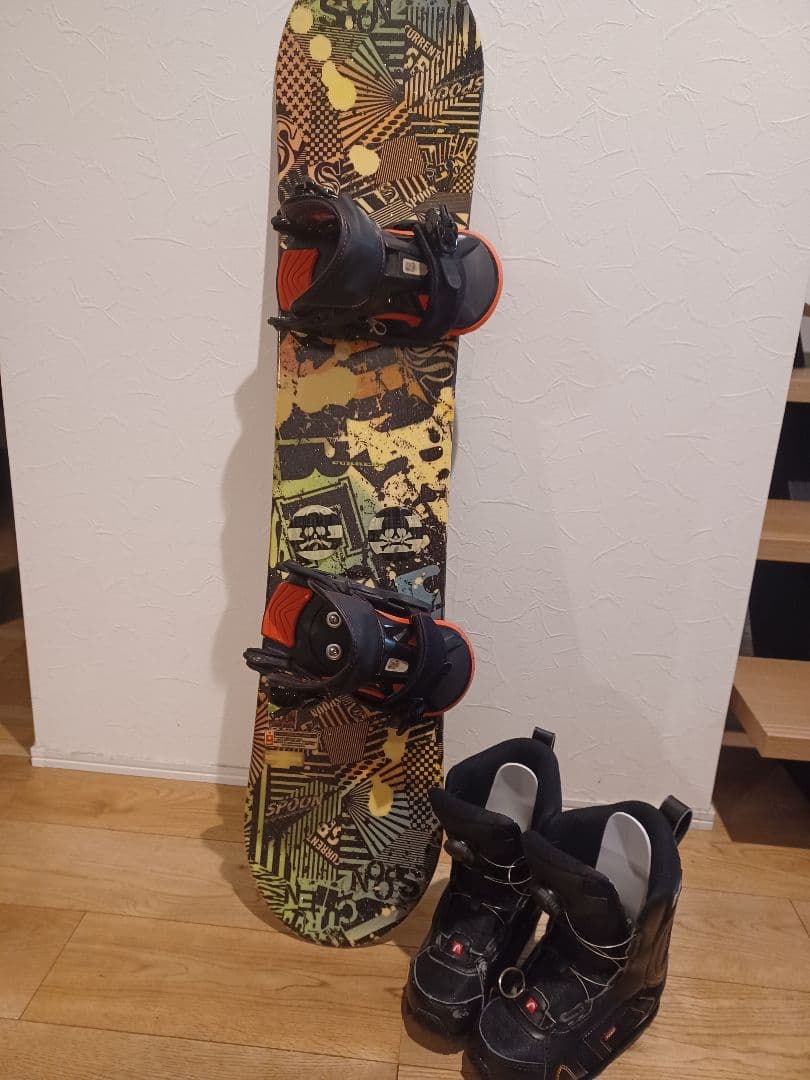 スノーボード ビンディング　ブーツ　3点セット